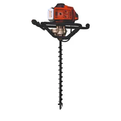 RBD 52-cc Petrol Operated Earth Auger / Post hole digger with 2 inch Auger Bit (with 2-Year Warranty)