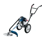 Gaocheng 52CC Petrol Walk-Behind Trolley Grass Cutter for Professional Landscaping with 1200ml Fuel Tank (GC-LM105)