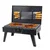 STARCAVE 52 cm Big Briefcase Charcoal Barbeque Grill with 8 Skewers