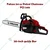Falcon 54-cc Petrol Operated Chainsaw with 20 inch Guide Bar | FCS 540