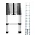 Heavy Duty 12 Steps (17 Feet/5.18 Meter) Single Side Aluminium Telescopic Ladder 