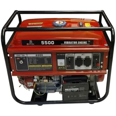 Xtra Power 5.5 kW Petrol Portable Generator Engine 5500 Watts Self-Start Vibrator Engine Gen Set XP 5500