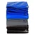 ZN Global 550 GSM 10 feet x 10 feet Nylon Fabric, PVC Coated, UV Protected, Waterproof Tarpaulin Sheet(Color-Blue Color)