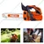 NCH H2600, 25-cc Petrol Chainsaw Machine with 12 inch Guide Bar | 0.9 kw, 2-stroke Engine