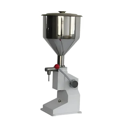 A03 Manual 5-50 ml Volume Piston Essential Oil Cosmetics Lotion, Cream, Paste, Lip Gloss Cosmetic Filling Machines