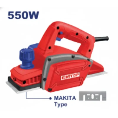 EMTOP 82 mm 550W Electric Hand Planer with Accessories, 16000 RPM (EECR0551)