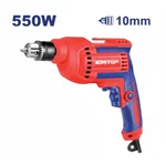 EMTOP 550W, 10mm, 0-3300rpm Electric Drill Machine (EEDL556)
