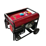 Portable 5.5 kVA Petrol Run Generator with Self Start
