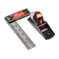 Globus 5.5 inch Alloy Steel Block Plane With 6 Inch Try Square (1244)