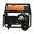 GeeNex 5.5 KVA Single Phase 420 CC Electric Start Petrol Generator with 28L Tank Capacity (GN-5500E), 1 Year Warranty