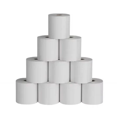 CoiNel 2-Inch 57mm Smooth Jam-Free High Sensitivity BPA-Free Direct POS Printer Billing Thermal Paper Roll (Pack of 10)