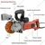 Monstech 5800W 135 mm 5 Blade Electric Wall Chaser with Laser Guide Groove.