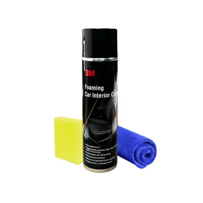 3M 580g Foaming Car Interior Cleaner Upholstery Leather Kit