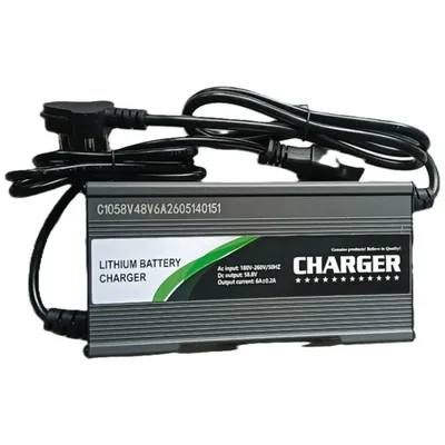 Premium Quality 58.8V 6A 14S Lithium-Ion Battery Charger for Electric EV Scooty Scooter Charger