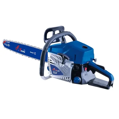 Yking Professional 62.8-cc, Petrol Chainsaw with 18 inch Guide Bar | Ideal for Cutting Tree, Landscaping | 6282P