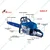 Yking Professional 62.8-cc, Petrol Chainsaw with 18 inch Guide Bar | Ideal for Cutting Tree, Landscaping | 6282P