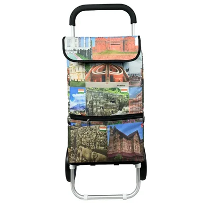 EVER BEST EB-Series 58 Liter Jumbo Shopping Trolley Bag With Wheels  ( 2 Year Warranty ) 