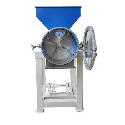 Commercial Semi-Automatic 5HP MS Pulverizer Machine/Masala Grinder Pedisal Model Without Motor