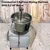 Commercial L-Type Atta (Flour) Mixing Machine With 0.5 HP Motor and 5 Kg Bowl Capacity