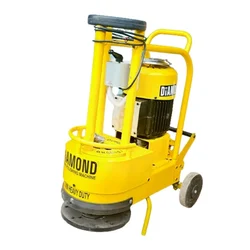 Heavy Duty 3 HP Motor 5 Belt, 4mm Body Thickness Floor Grinder and Polisher Machine with 1 Year Warranty