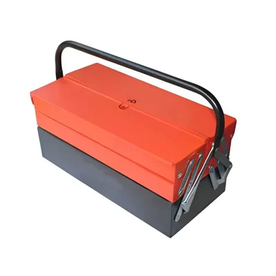 Premium Quality 5 Compartment Tools Storage Box Cabinet (17x8x8 Inch)