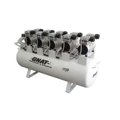 GNAT 5HP 200L Oil-Free Air Compressor for Industrial & Garage Pneumatic Tools