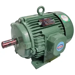 SONEE-DX 5Hp Three Phase 4 Pole 1440 RPM Foot Mounted AC Induction Motor, Cast Iron Body (PLATINUM) - 1 Year Warranty