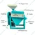 Dafe (PKV) Commercial 5 HP Semi-Automatic Dal Buff Polisher Machine, 350-450 kg/hr Capacity