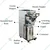 Maxwill 5 HP 2 in 1 Stainless Steel Atta Chakki/Pulverizer, 40-85 Kg/hr Output Capacity With 1 Year Warranty