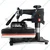 Heavy Duty 5-in-1 Digital Heat Press Machine for T-Shirts, Mugs, Caps & Plates - 12x15 Inch, Versatile & Durable
