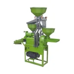 5 in 1 Semi Automatic 3 HP Rice Mill Machine, 200-300 Kgs/Hr Capacity