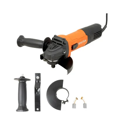 Khaitan 125mm (5") 1300 Watt Short Handle Angle Grinder With Auxillary Handle, 11000 RPM (KI AG5)