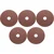 Heavy Duty 5 inch Fiber Disc for Angle Grinding Metal & Wood(Pack-5 Pcs)