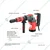Yuri 5 kg 1400 W Demolition Hammer 35 J Impact Energy Jack Hammer(YR-1050)