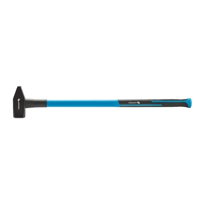 Högert Technik HT3B097 5kg Locksmith's Hammer – Forged CS45 Steel Demolition & Industrial Tool with Fibreglass Shaft