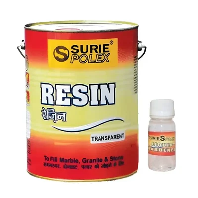 Surie Polex 5 Kg Transparent Resin Used for Filling & Gluing of Natural Stone