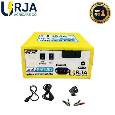 Urja 5 KV Zatka Machine for 10 Acre With Cables, Siren and 2 Piece Warning Plates (1 Year Warranty on Machine)