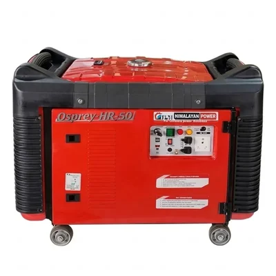 HPM 5 KVA 5000VA Dual Fuel Petrol LPG Digital Inverter Generator Self Start Pure Sine Wave Genset Osprey HP-50is
