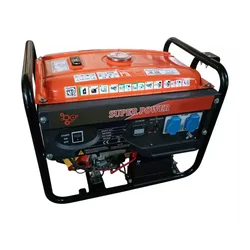 Super Power 5 kVA Single Phase Recoil & Self Start Portable Petrol Generator With 25 L Tank Capacity