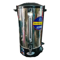 Commercial 10 Liter Electric Milk and Water Boiler Machine, 1500 Watt