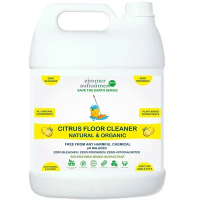 Zimmer Aufraumen 5 Liters Pro Floor Cleaner Liquid (Lemon)