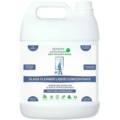 Zimmer Aufraumen 5 Liters Pro Glass Cleaner Liquid Concentrate