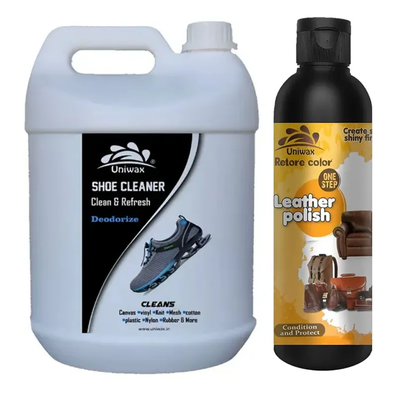 Uniwax Liter Shoe Dry Cleaner Concentrated with 200 Gram Leather