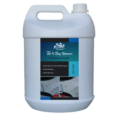 Uniwax 5L Tar & Bug Remover to Clean Moderate Scratches Bird Droppings, Tar and Tree Sap