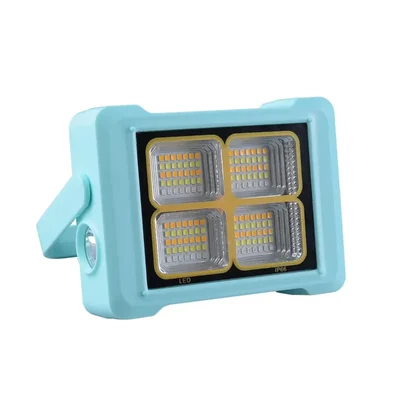 Gramstrong 5 Modes Solar Floodlight With 180° Rotation 4800mAh Rechargeable Battery USB Charging Cable Ideal For Camping