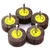 Premium Quality 5 Pcs 50 mm x 25 mm x 6 mm 60 Grit Emery Cloth Grinding Flap Wheel Polish Discs