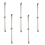 5 Pc Heavy Duty 1.5 to 3.3 Feet Folding 3 Head Lance For Battery Sprayer