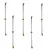 5 Pc Heavy Duty 1.5 to 3.3 Feet Folding 3 Head Lance For Battery Sprayer