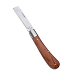 172mm Budding Grafting Knife with Wooden Handle for Gardening (Pack of 5 Pcs)