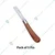 172mm Budding Grafting Knife with Wooden Handle for Gardening (Pack of 5 Pcs)